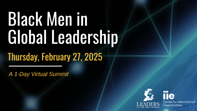 Black Men in Global Leadership Summit