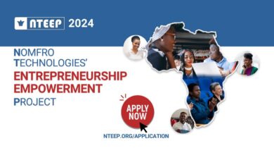 The fourth Entrepreneurship Empowerment Project by Nomfro Technologies is set to support 500 African startups – Innovation Village