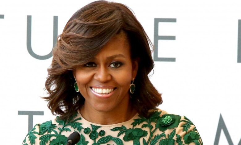 Michelle Obama: ‘Any man who uses his strength to oppress women is a coward’