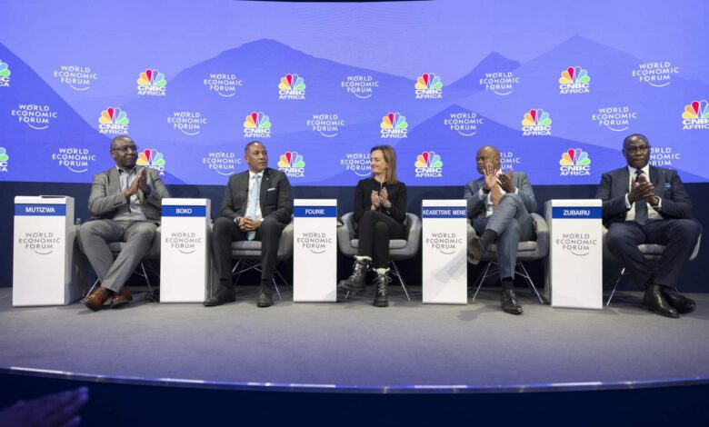 Davos 2025: Here’s what was top of the agenda for leaders from Africa