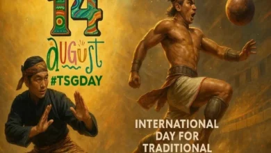 Traditional sports celebrated