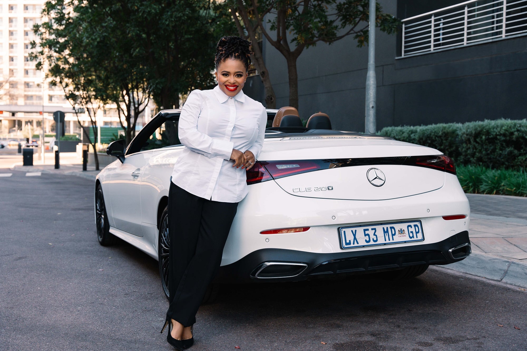 Thato Mntambo leads the corporate affairs efforts of Mercedes-Benz.